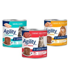 Latas Agility gatos