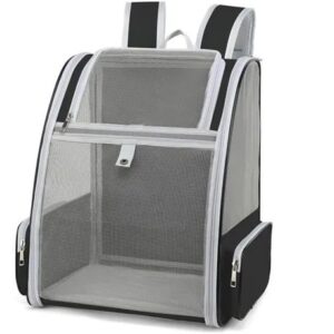 Mochila transportadora de malla