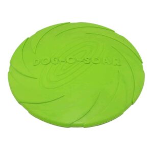Frisbee Bestia Peluda de Goma Natural Flotante