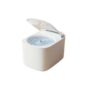 Fuente de agua con sensor y tapa