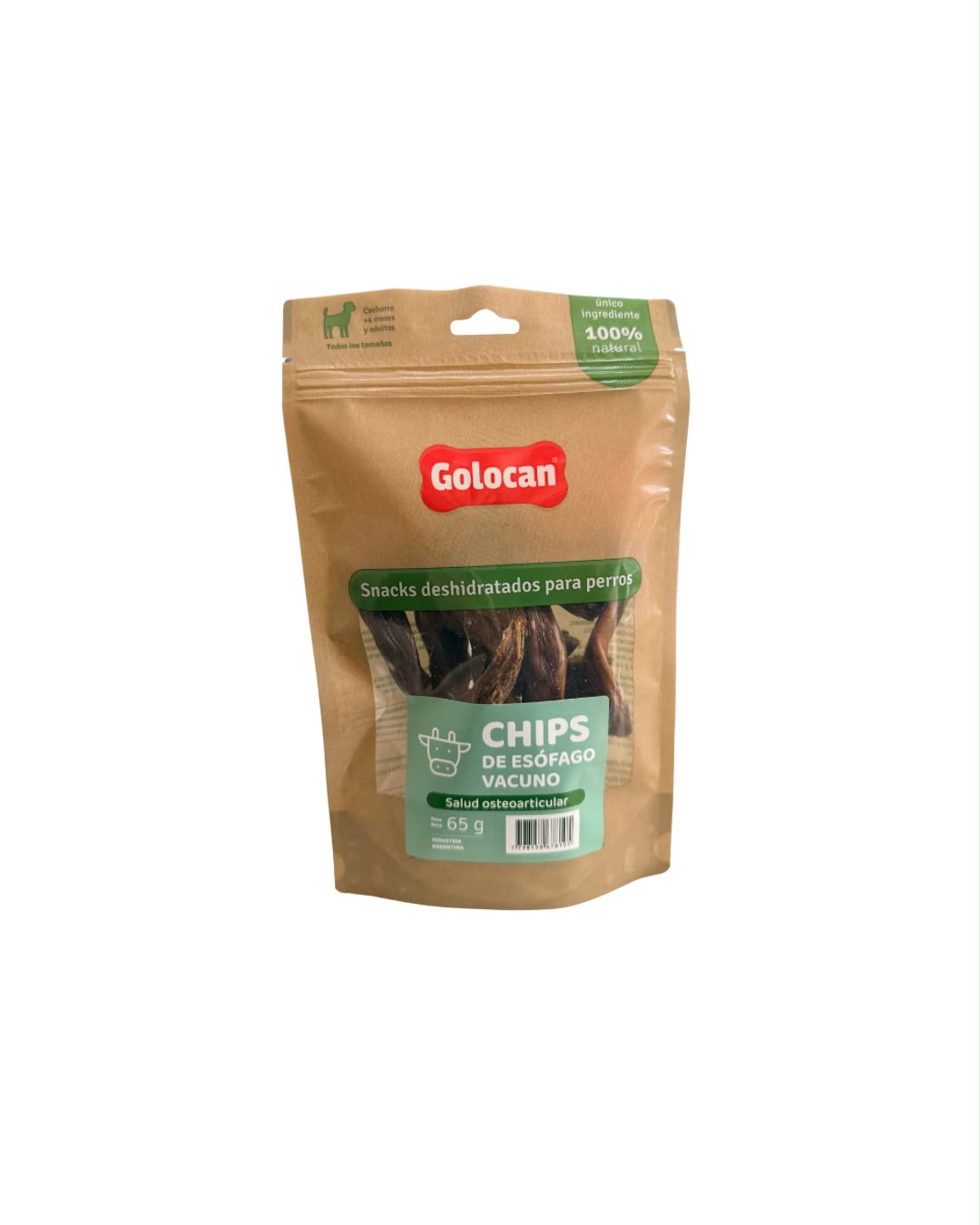 Golocan Chips de carne vacuna